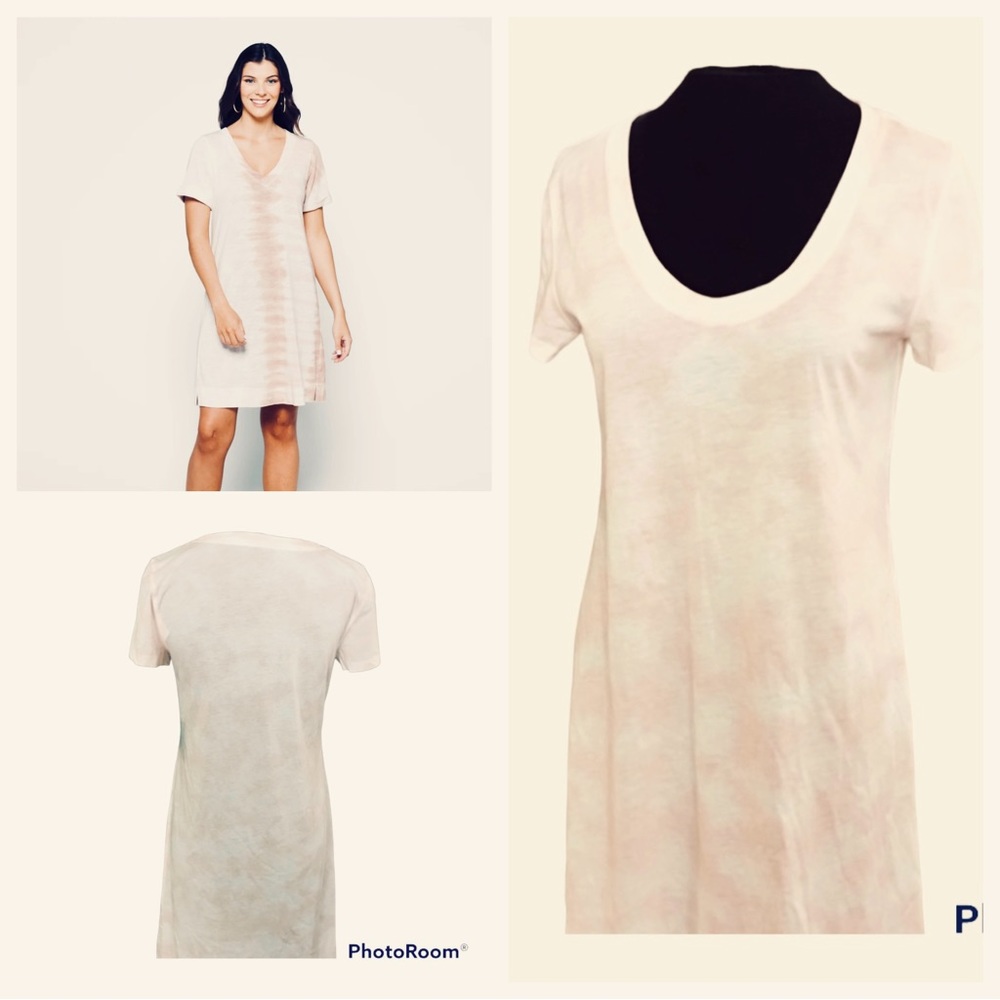 Make + Model Woman’s Pink Tie-Dye Teeshirt Dress